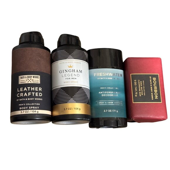 Bath & Body Works‎ 4 pc Men's Set NEW - Picture 1 of 1